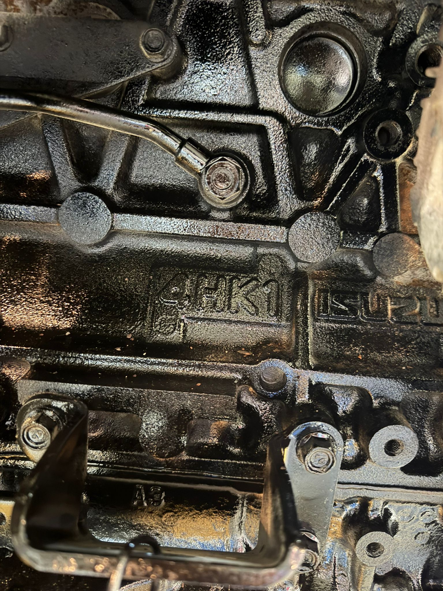 GRUPPO MOTORE CAMBIO ISUZU NPR75 MOD. 4HK1 - immagine 4